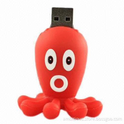 Hot selling USB flash pen drive in cartoon shape